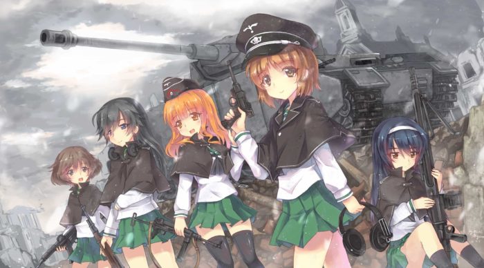 Girls und Panzer BD Sub Indo : Episode 1 – 12 (End)