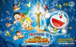 Doraemon Movie 30: Nobita no Ningyo Daikaisen Sub Indo