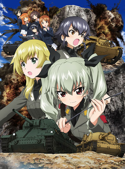 Girls & Panzer: Kore ga Hontou no Anzio-sen desu! Sub Indo
