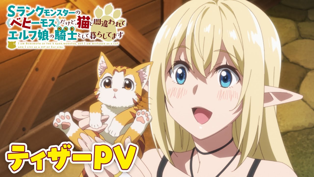 S-Rank Monster no “Behemoth” dakedo Neko to Machigawarete Elf Musume no Pet toshite Kurashitemasu Sub Indo : Episode 1 – 12 (End)