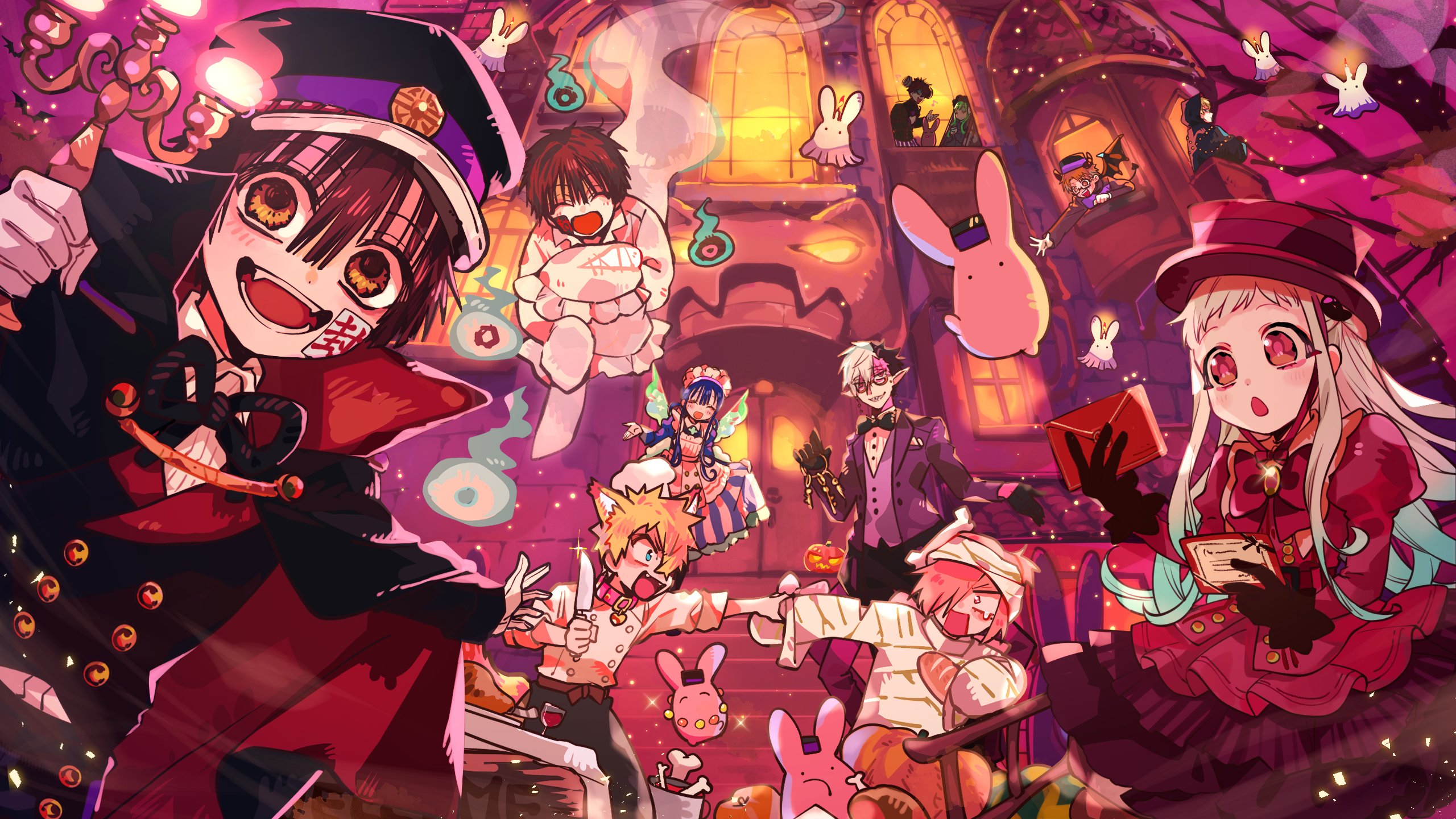 Jibaku Shounen Hanako-kun Season 2 Part 2 Sub Indo : Episode 1 – 12 (End)